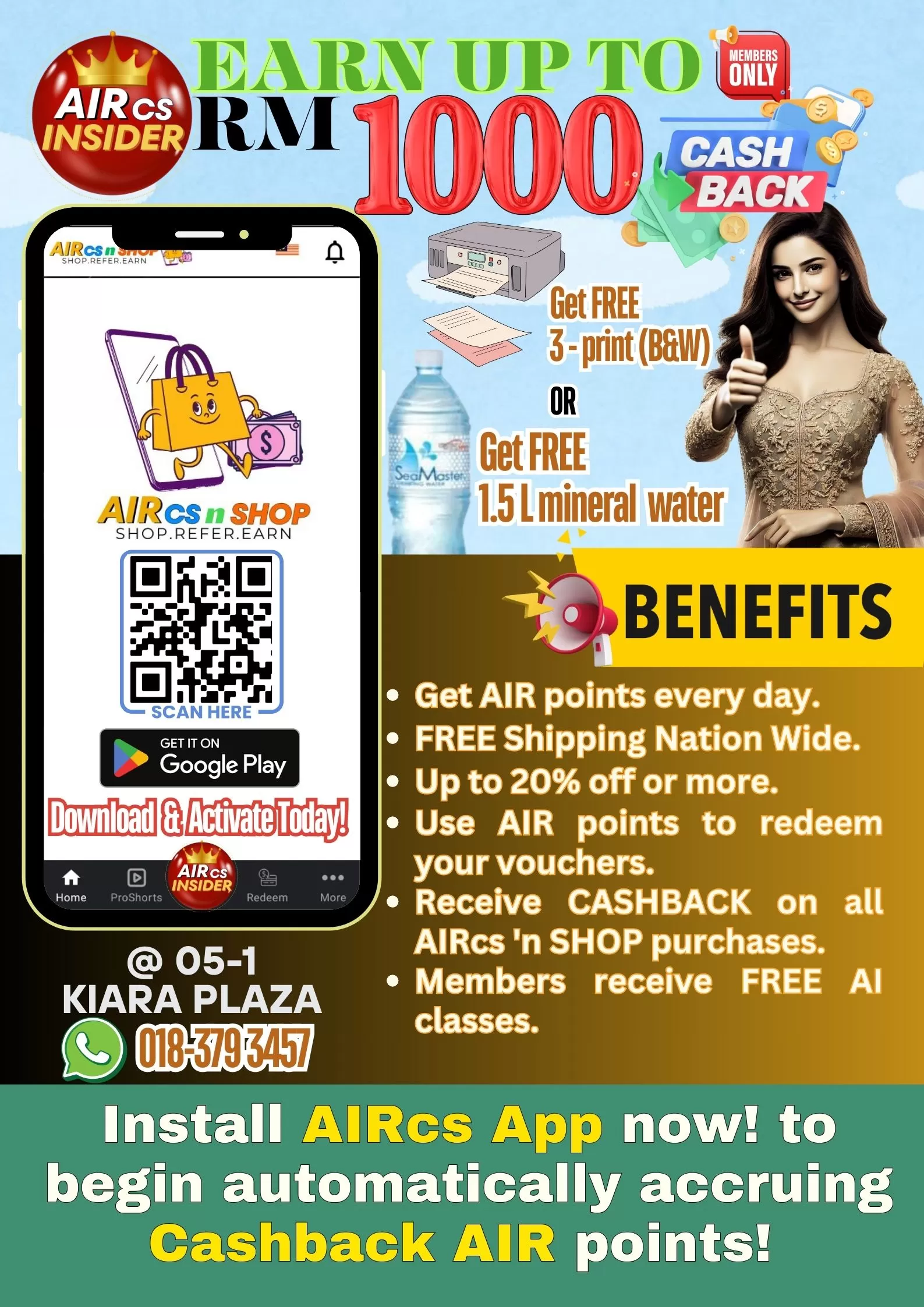 AIR points offers
