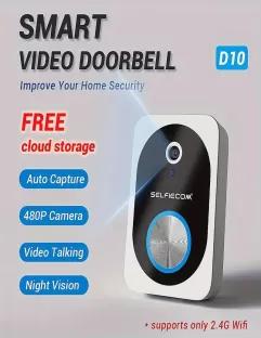 Smart Visual Dingdong Doorbell – See, Speak & Secure with Just a Tap